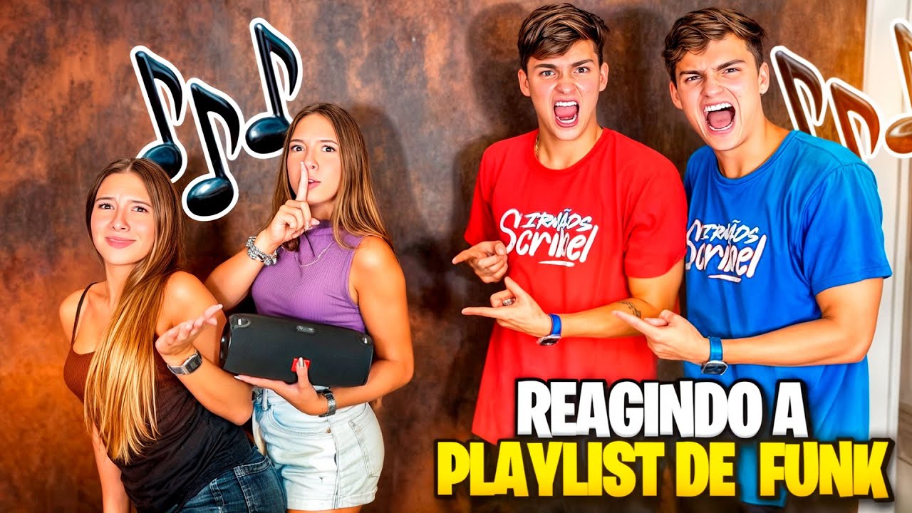 NOSSOS IRMÃOS REAGINDO A PLAYLIST DE FUNK 2025
