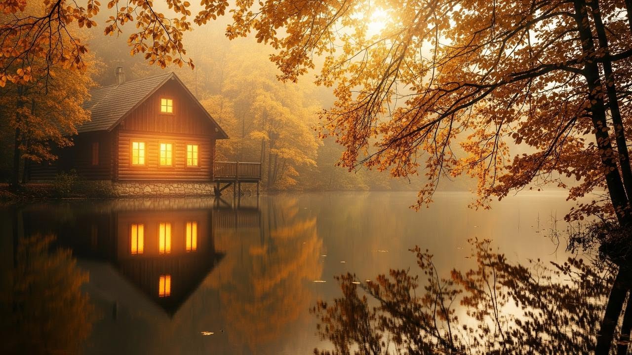 Autumn Fireside in the Castle Hall – Peaceful Medieval Music for Study and Sleep
