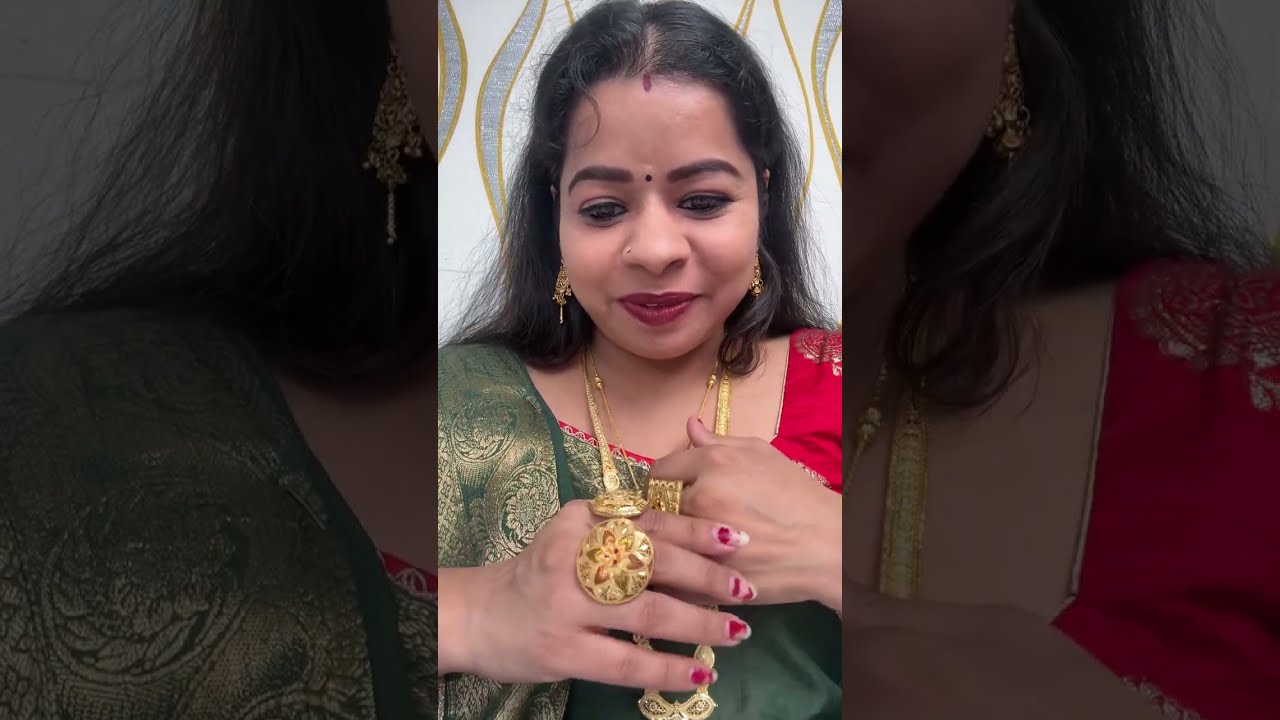 18 march 2026 1gram gold plated jewelry live booking no.9355179297 open video is must for any claim.