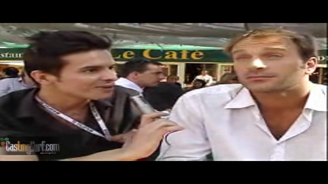 THOMAS JOUANNET, INTERVIEW, ACTEUR, 2003, SAINT-TROPEZ, FESTIVAL DE LA FICTION TV