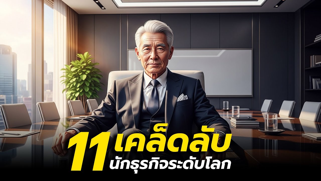 11 เคล็ดลับนักธุรกิจระดับโลก ความคิดที่ทำให้คนธรรมดากลายเป็นเศรษฐี