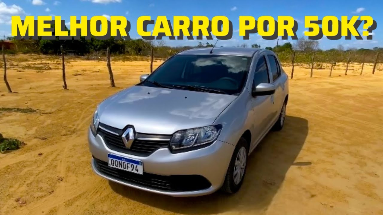 ESSE É O MELHOR CARRO POR 50 MIL REAIS! *Renault Logan*