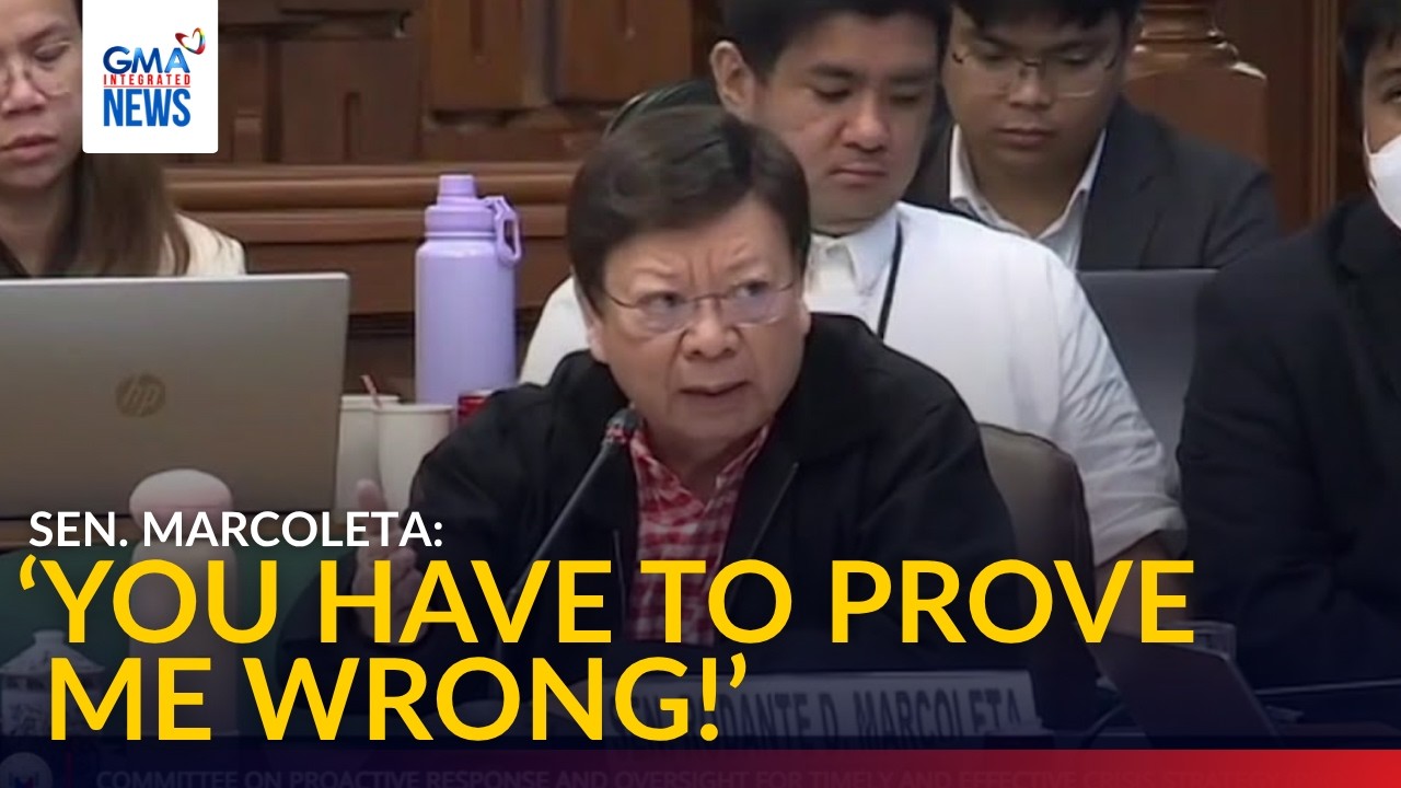Marcoleta dismayadong nag walk-out matapos gisahin ang DOE | GMA Integrated News