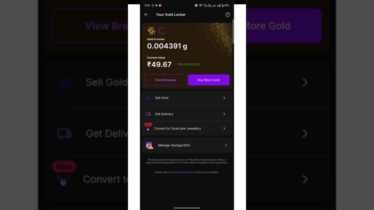 Cancel or Delete Digital Gold SIP on PhonePe (Part 2) #digitalgold #money