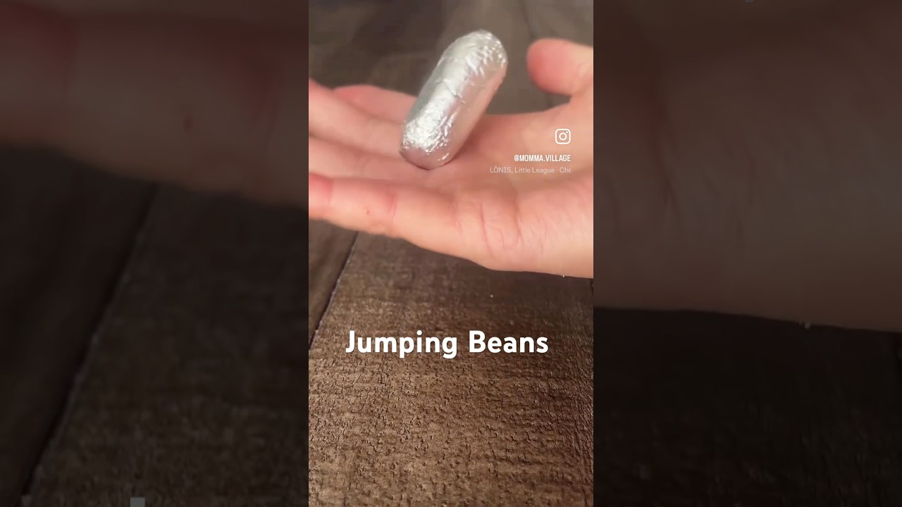 Jumping Beans!! #ideasforkids