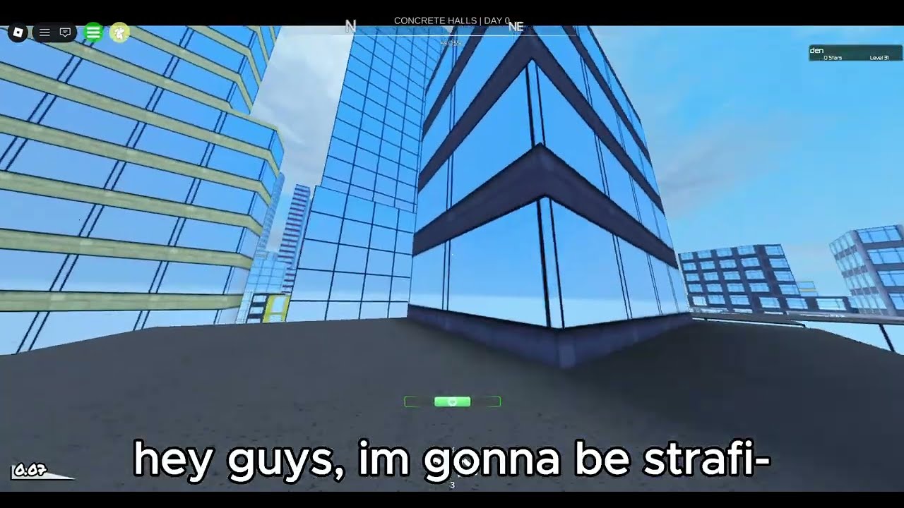 tried to 'strafe it' but i got chased?