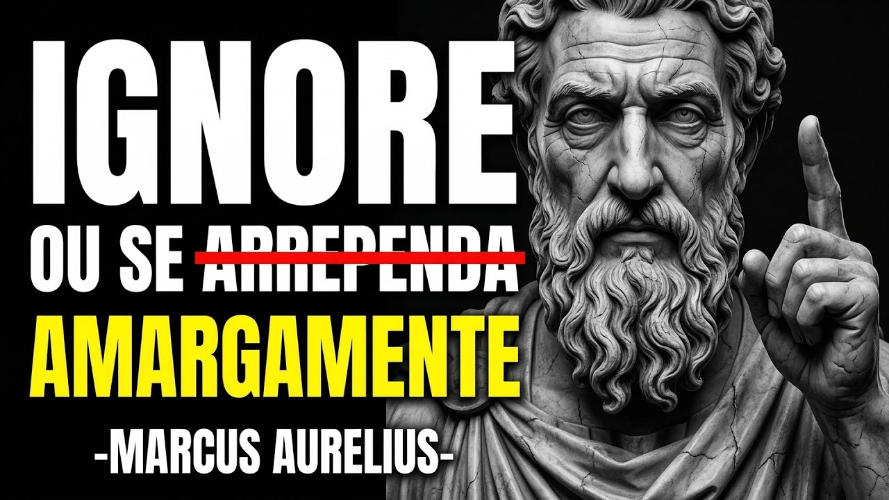 Use Essa Regra Agora ou Chore Depois | ESTOICISMO 🏛️
