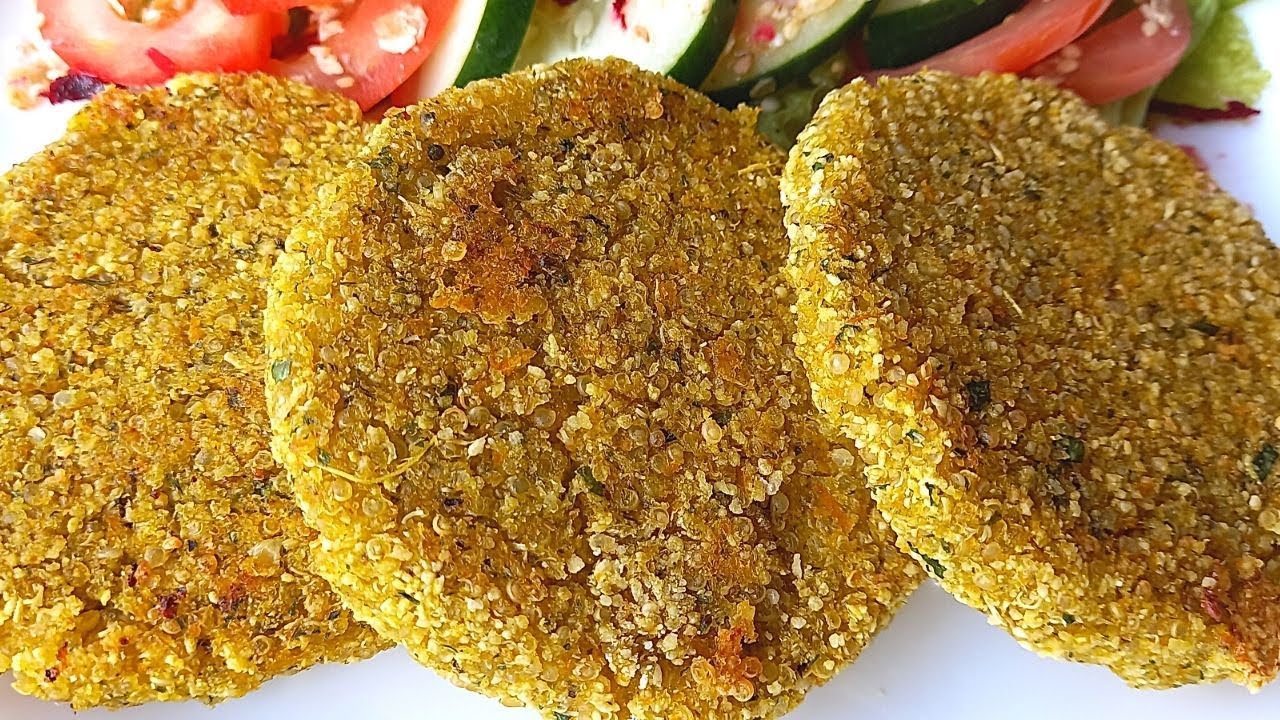 HAMBURGUESAS DE QUINOA | RECETA SALUDABLE Y LIGERA recetas de gri