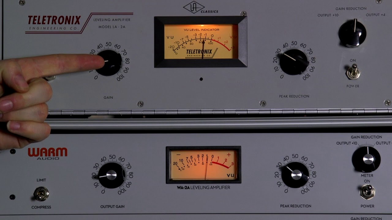 Warm Audio WA-2A, Teletronix 2A Comparison.