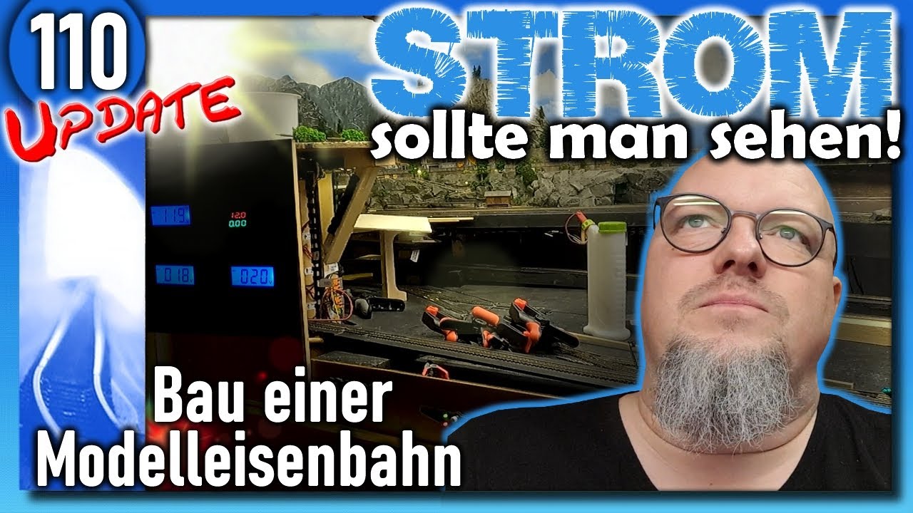 #110 Strom auf der Modellbahn sehen? Klar! - Die Klappe [2] 🚂 - geeignet für Spur H0 TT N + Z