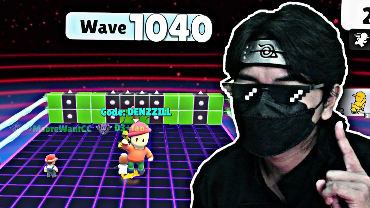 【STUMBLE GUYS】SORO SORO 500 WAVE BLOCK DASH ENDLESS?!!! LEST GO FINISH YOUR EPIC MAP