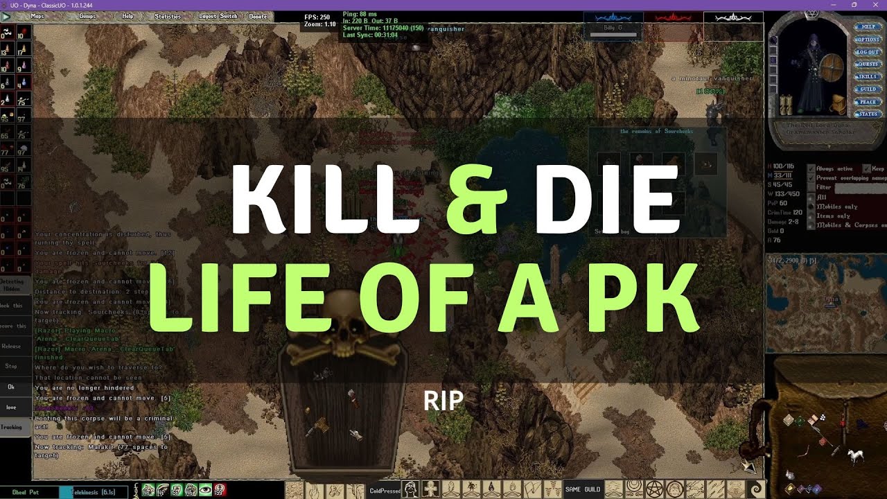 UO Outlands - Guess, we just love the action UO PvP gives us