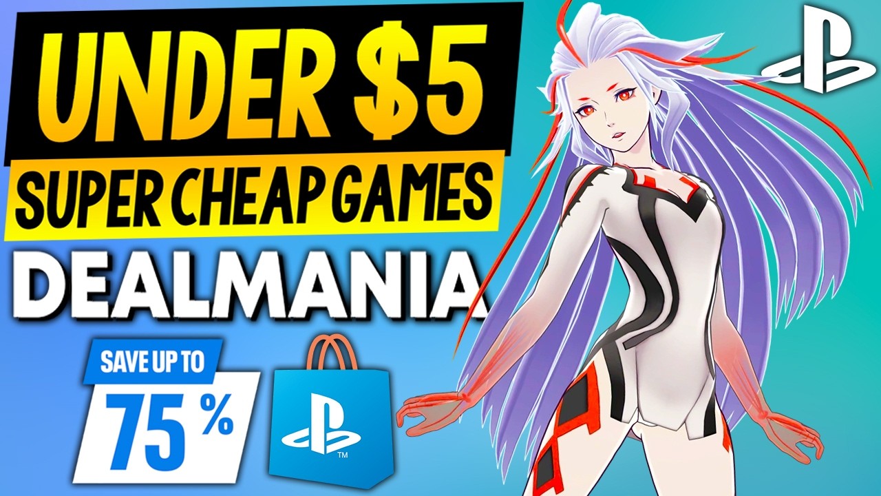 15 GREAT PSN Game Deals UNDER $5! PSN DEALMANIA Sale SUPER CHEAP PS5/PS4 Games to Buy CHEAPER!