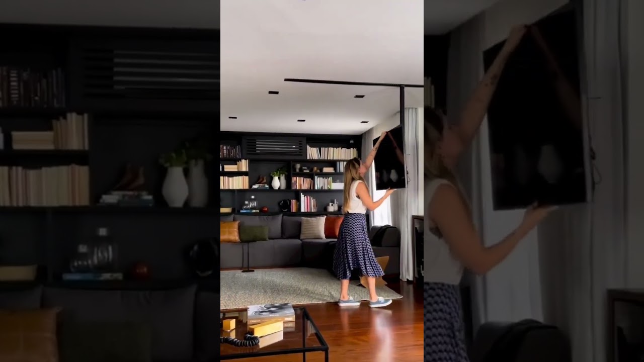 Movable TV Unit with 360 Degree Rotation