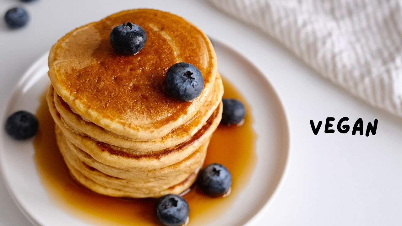 LES MEILLEURS PANCAKES | Vegan, Sains, Fluffy