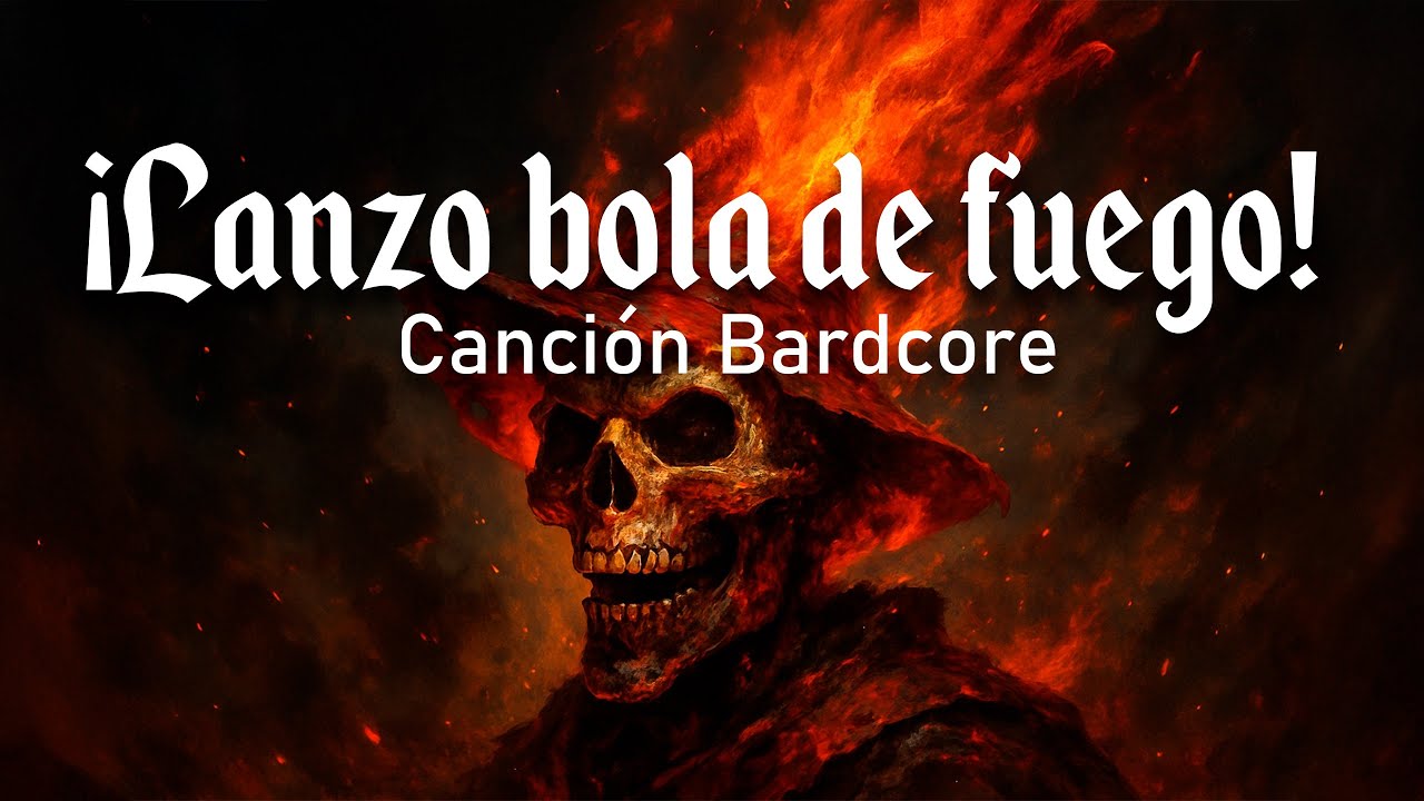 🔥 BOLA DE FUEGO – Canción Bardcore Satírica de D&D | Los Dados del Destino
