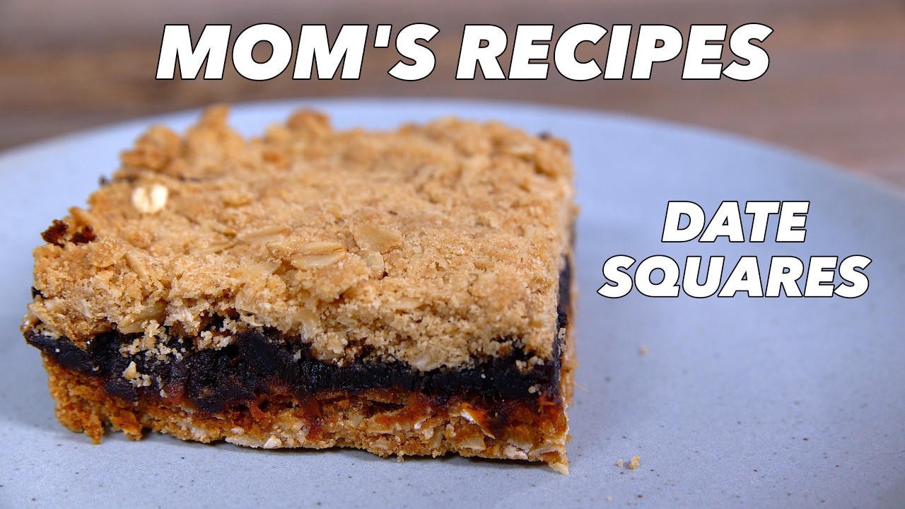 Well Loved Mom's Recipes - Date Squares