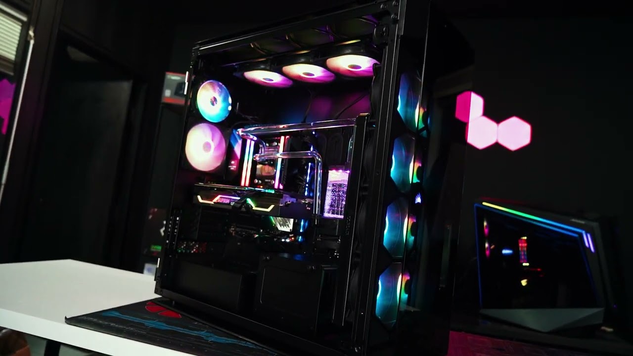 AMD THREADRIPPER 3970X - CORSAIR 1000D CUSTOM LOOP BUILD MAROC 2022 🔥🇲🇦