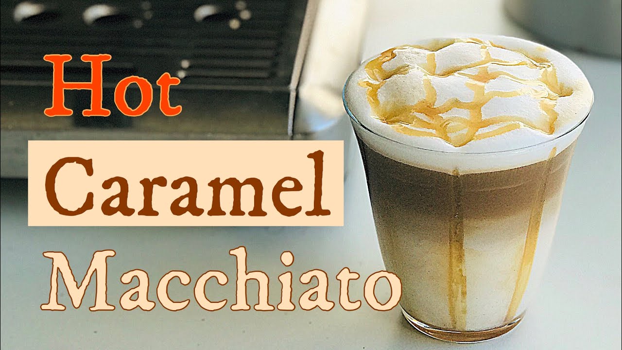 Hot Caramel Macchiato | Breville BES840XL Infuser Espresso | Eureka Mignon |