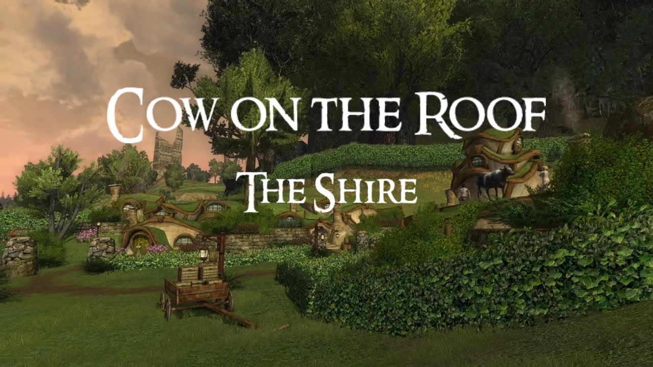 LOTRO | SHIRE | Cow on the Roof | Music & Ambience | 1 Hour