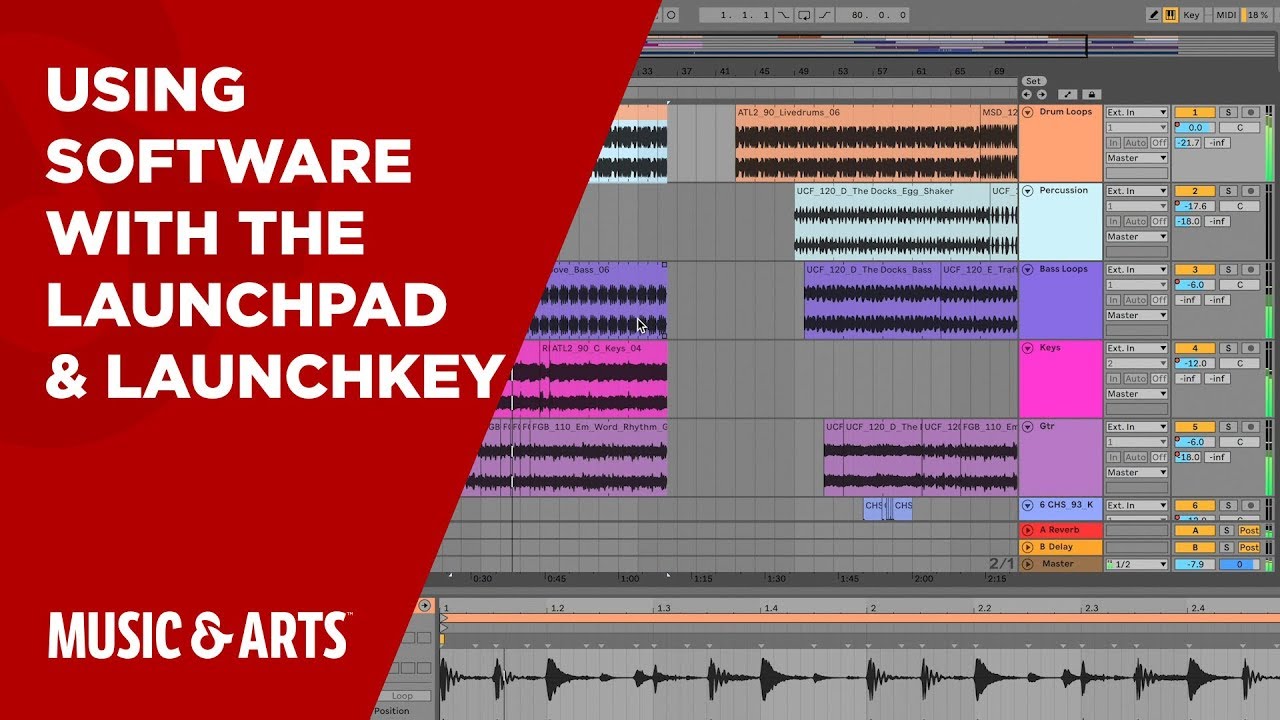 Using software with the Launchpad and Launchkey