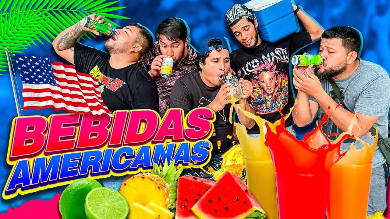 🥤PROBANDO BEBIDAS AMERICANAS CON EL CREW🥤