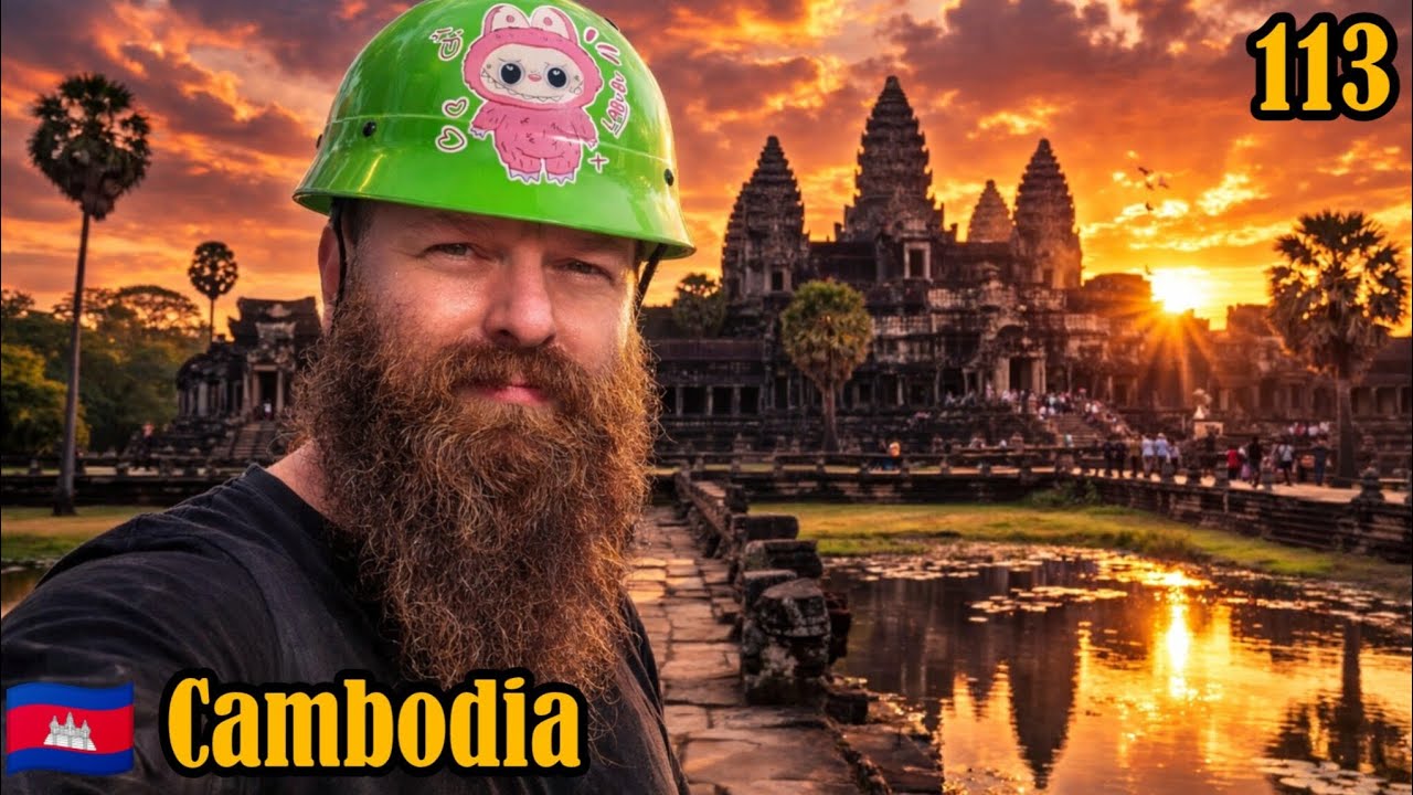 ПУТЕШЕСТВИЕ ВОКРУГ СВЕТА 113. Камбоджа, Ангкор-Ват самостоятельно на скутере. Цены, билеты, маршрут.