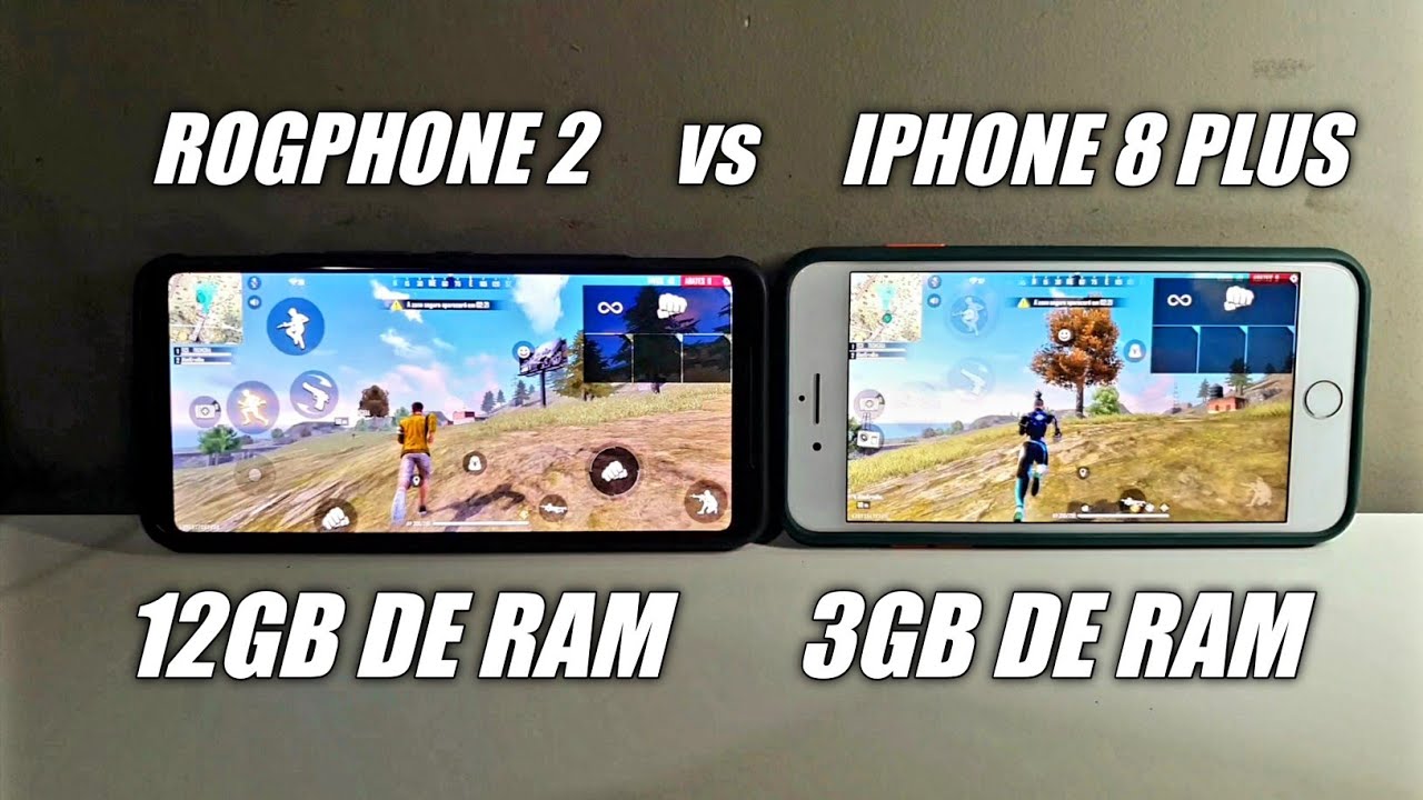 IPHONE 8 PLUS VS ROGPHONE 2 QUAL MELHOR ?