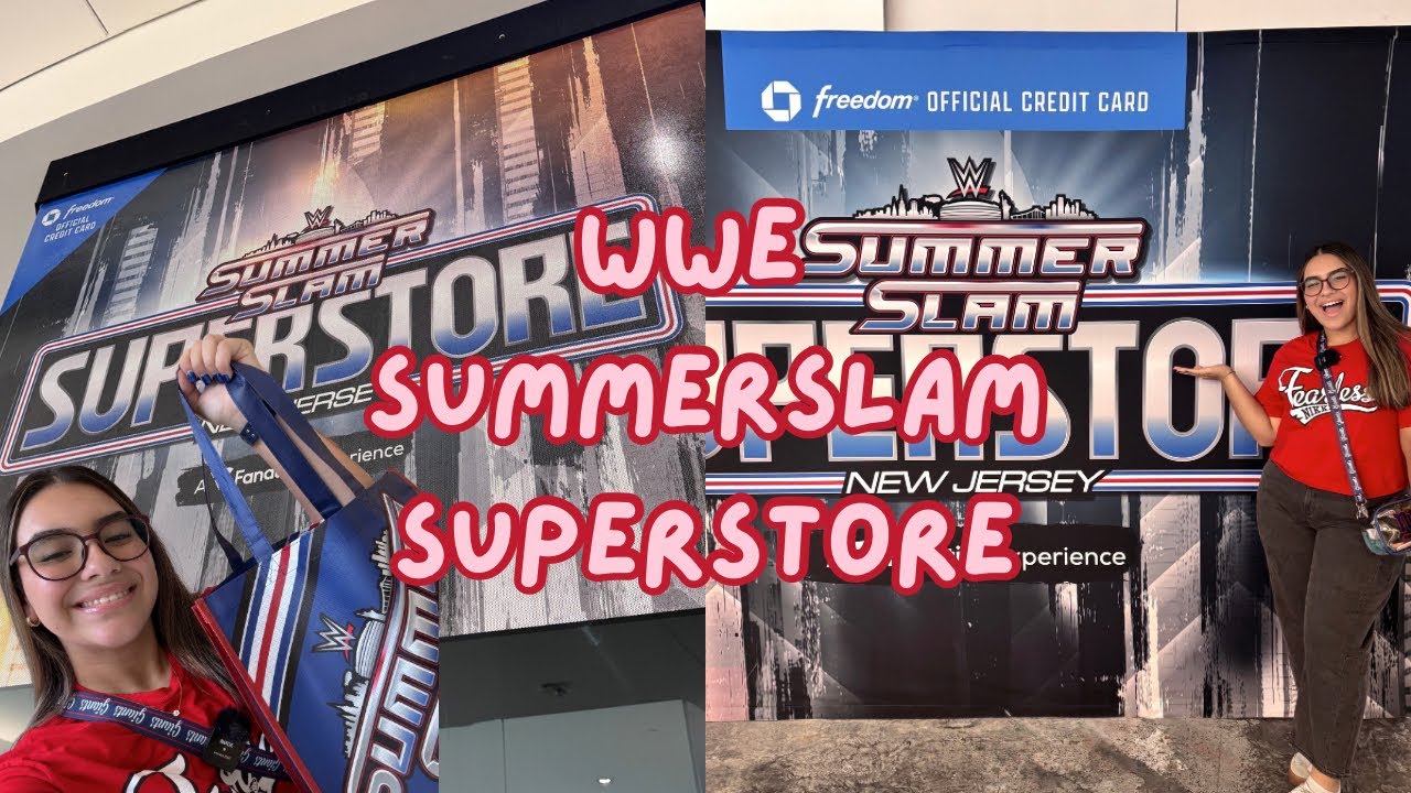 WWE Summerslam SUPERSTORE 2025