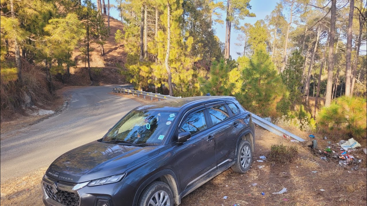 Grand vitara cng drive in hills | engine performance | power drop 