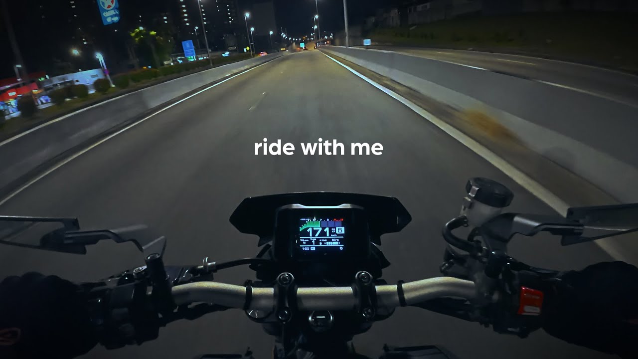 MT09 Night Run | POV | DJI Action 5 Pro | LoFi Chill | Just Ride