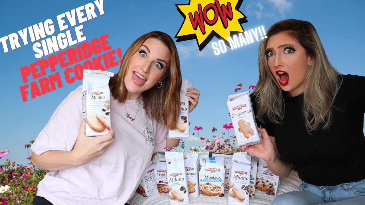 Rating EVERY Pepperidge Farm Cookie (UNEXPECTED RESULTS) W/ Lindsay Adams | Irene Walton