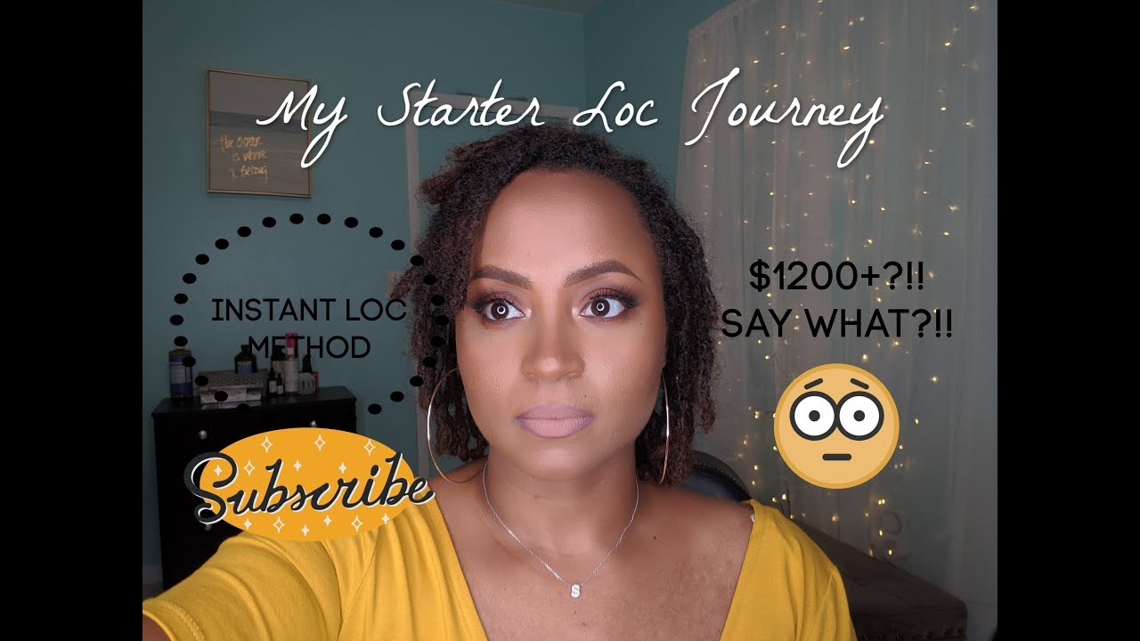 MY $1200+ STARTER LOC JOURNEY | INSTANT LOC METHOD ON FINE CURLY HAIR