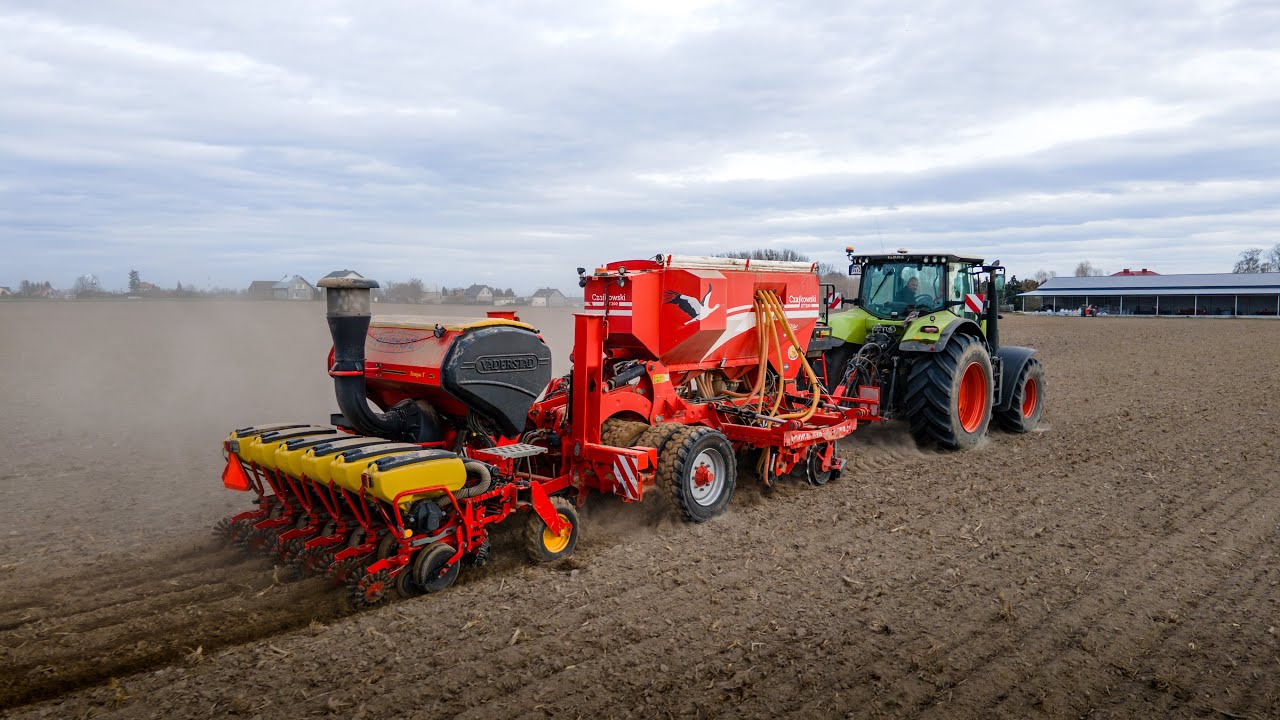 Siew Buraka 2025 z GR Migdalscy | Claas Axion 850 & Czajkowski ST300  | DragonSky Channel
