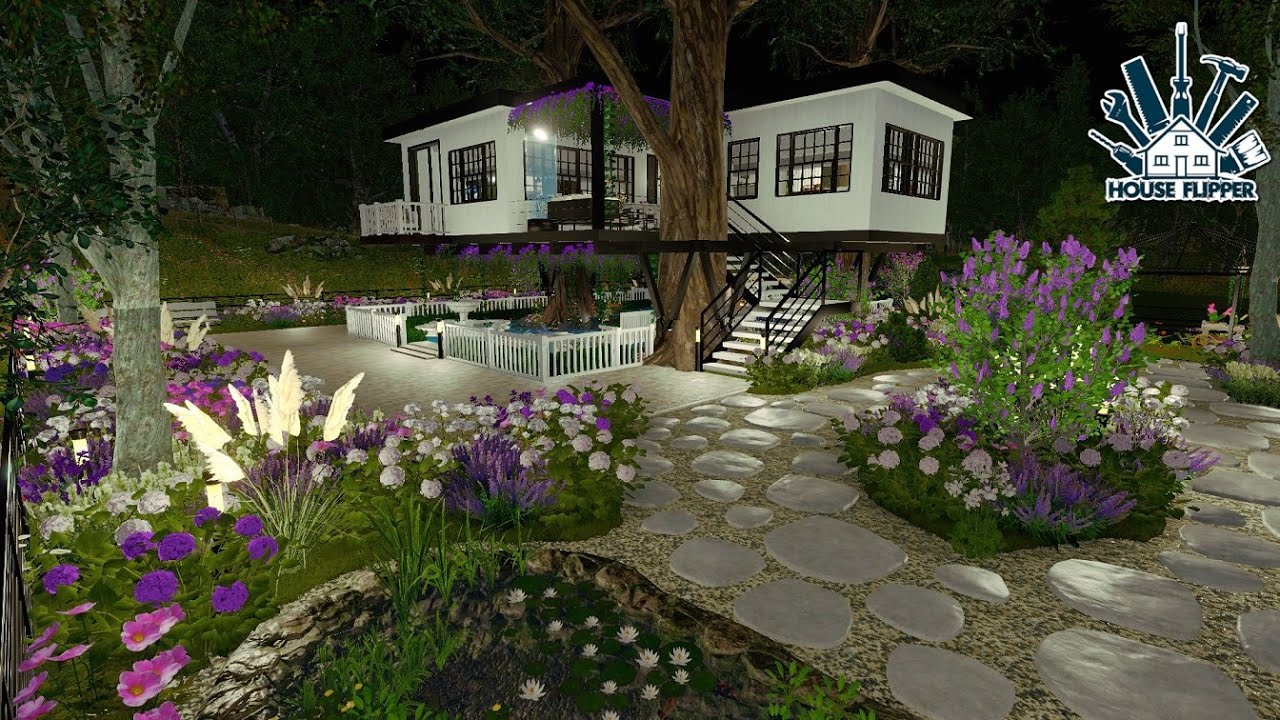 SUMMER HOUSE @ TREE HOUSE, BEFORE AND AFTER | HOUSE FLIPPER