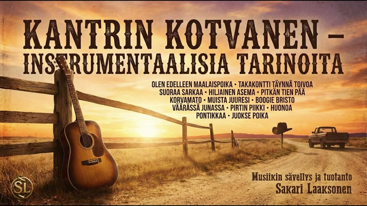 Kantrin Kotvanen = Instrumetaali Country tarinoita vuosilta 2021-2025