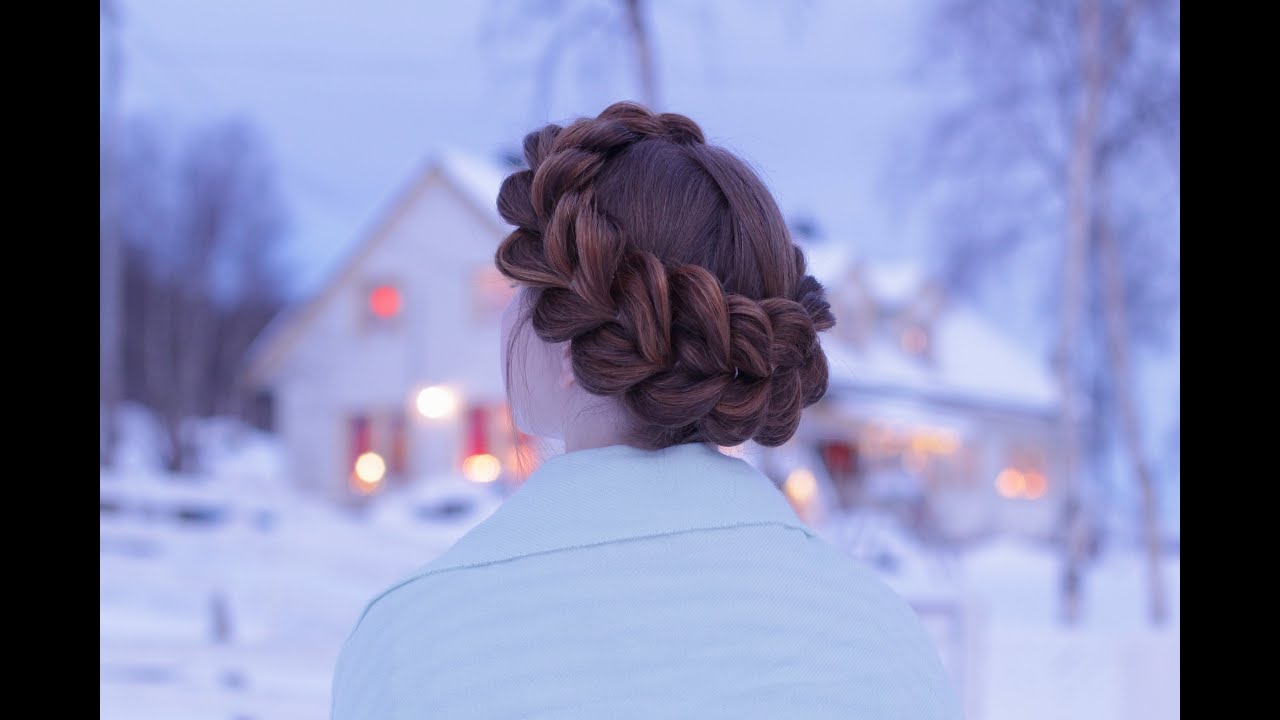 Pull-Through Crown Braid