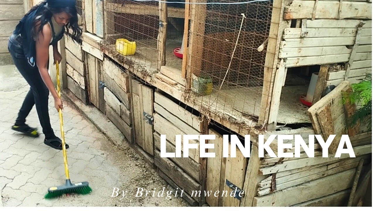 HOW WE ENJOY LIVING COUNTRYSIDE LIFE IN THE KENYAN CITY/CLEANING IS THERAPY..