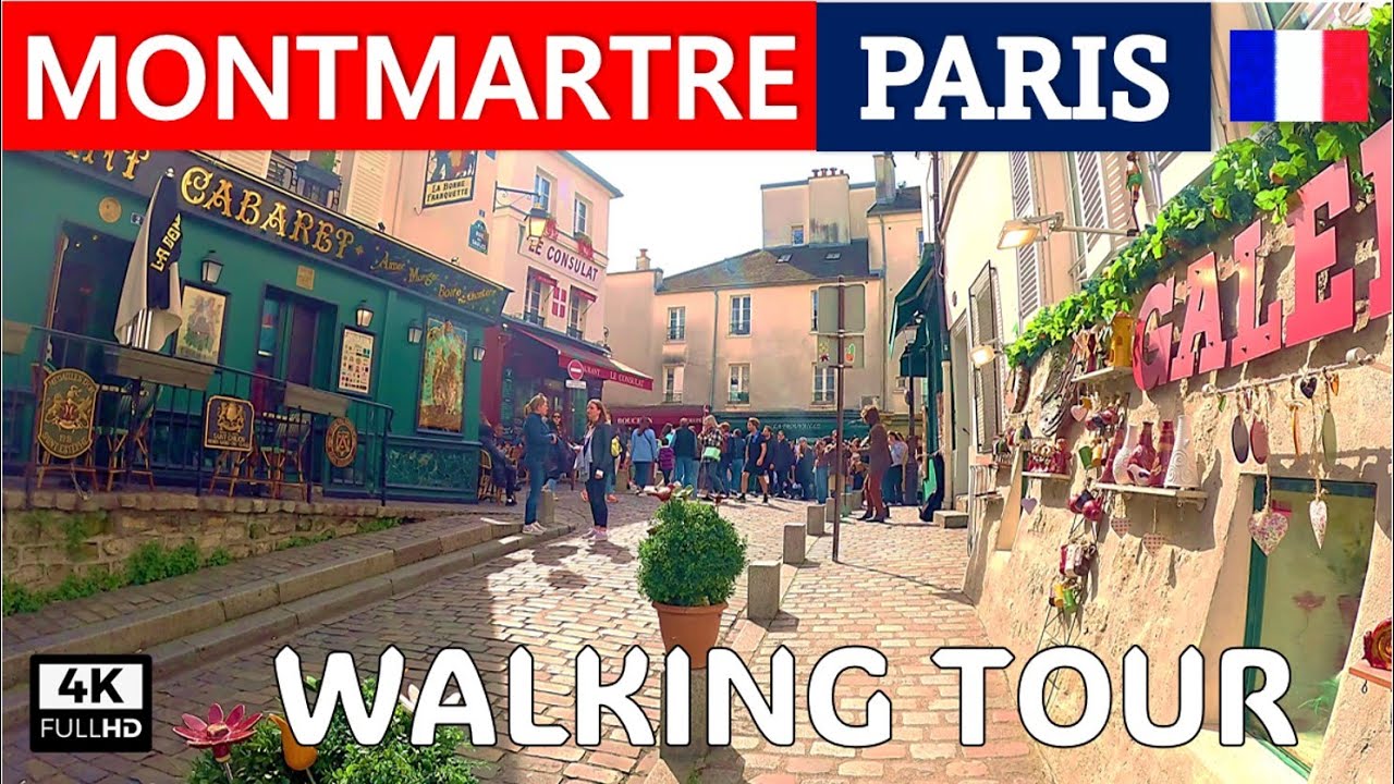 Paris Walking Tour, Montmartre, Paris 🇨🇵 Walking Tour, Things to do in Paris ✨Montmartre