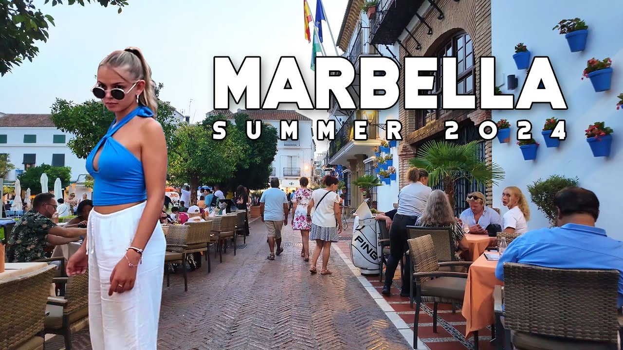 Marbella Spain Wonderful City Summer 2024 August Update Costa del Sol | Málaga [4K]