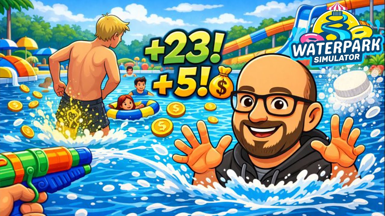 Ich SCHUBSE Gäste für GELD 💦 #17 • Waterpark Simulator [UNCUT]