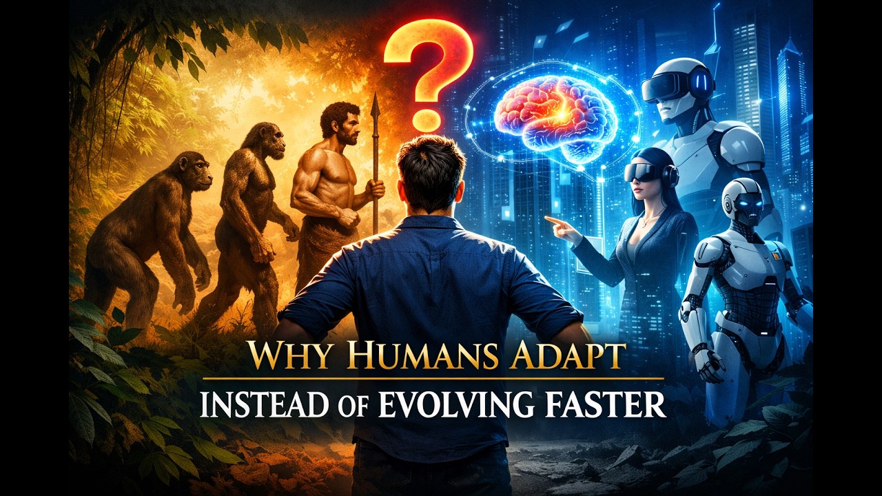 Why Humans Adapt Instead of Evolving Faster | Relaxing Science Documentary for Deep Sleep
