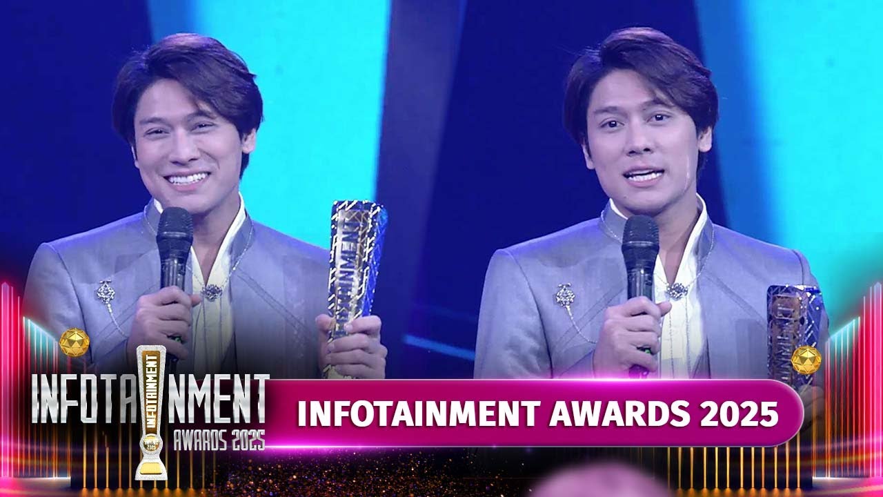 Papa Goals! Rizky Billar Bawa Pulang Piala Kategori "Gorgeous Dad" | Infotainment Awards 2025