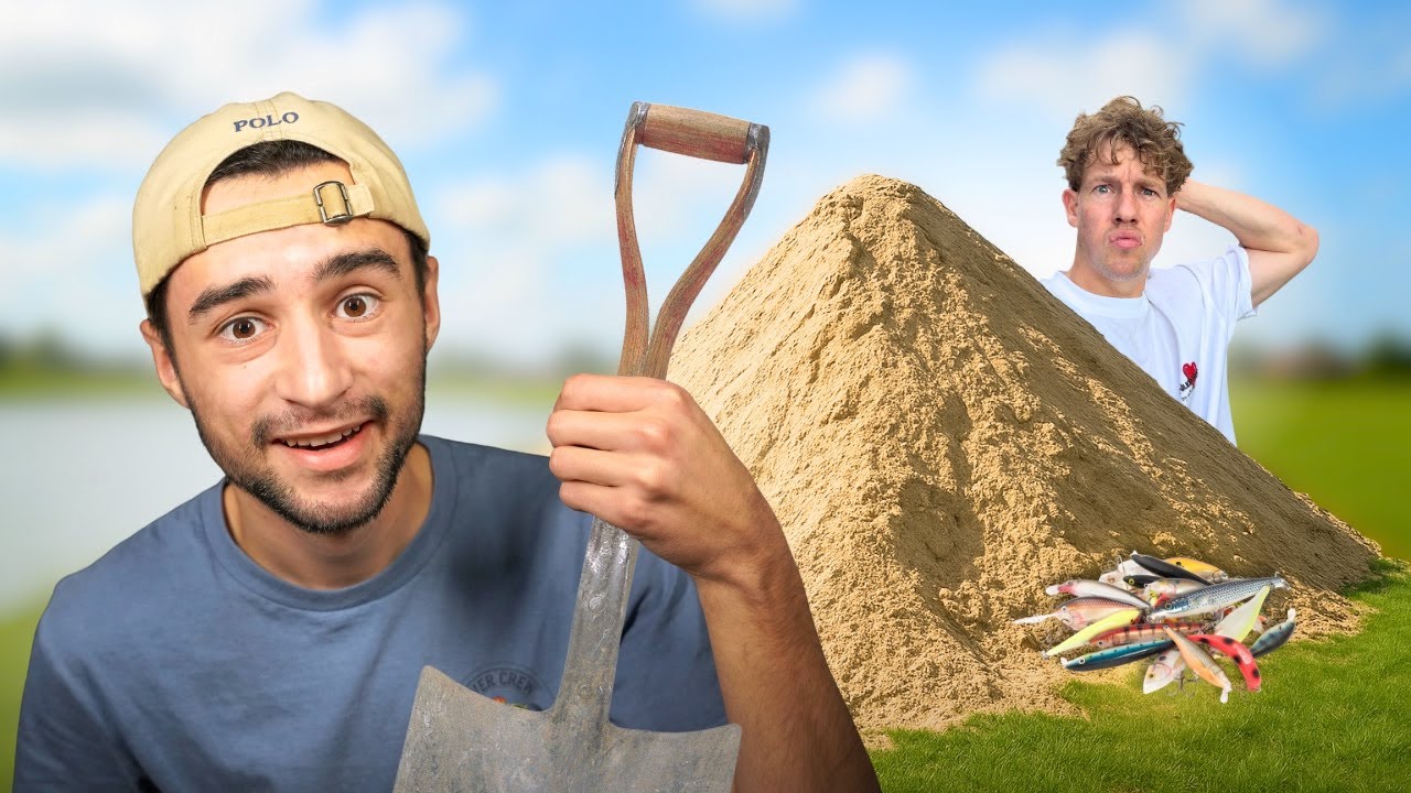 KAN IK MET DANIEL WEYERS ZIJN GEVONDEN AASJE EEN VIS VANGEN?! - Kunstaas Challenge