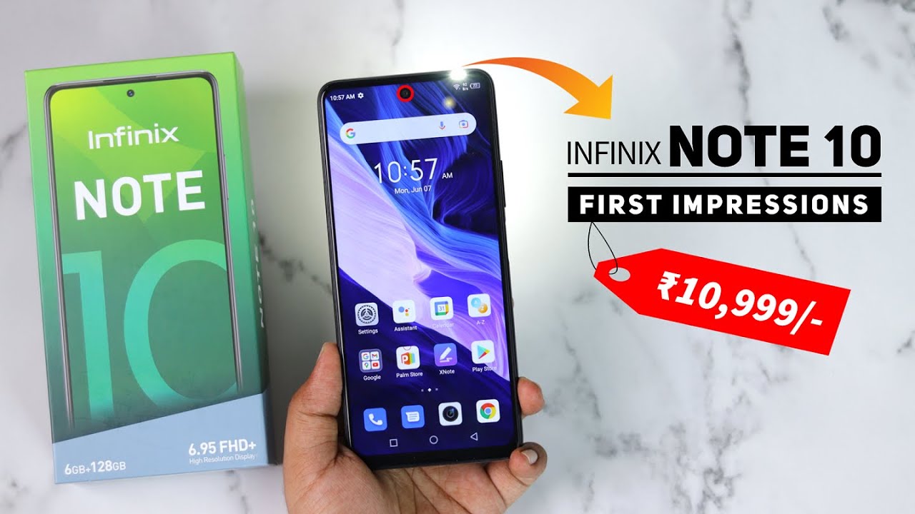 Infinix Note 10 Unboxing & First Look | BGMI Gameplay | Camera Samples 🔥🔥