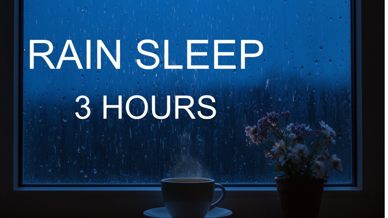 Rain Sleep Sounds | Soft Rain for Deep Sleep and Relaxation (3 Hours)