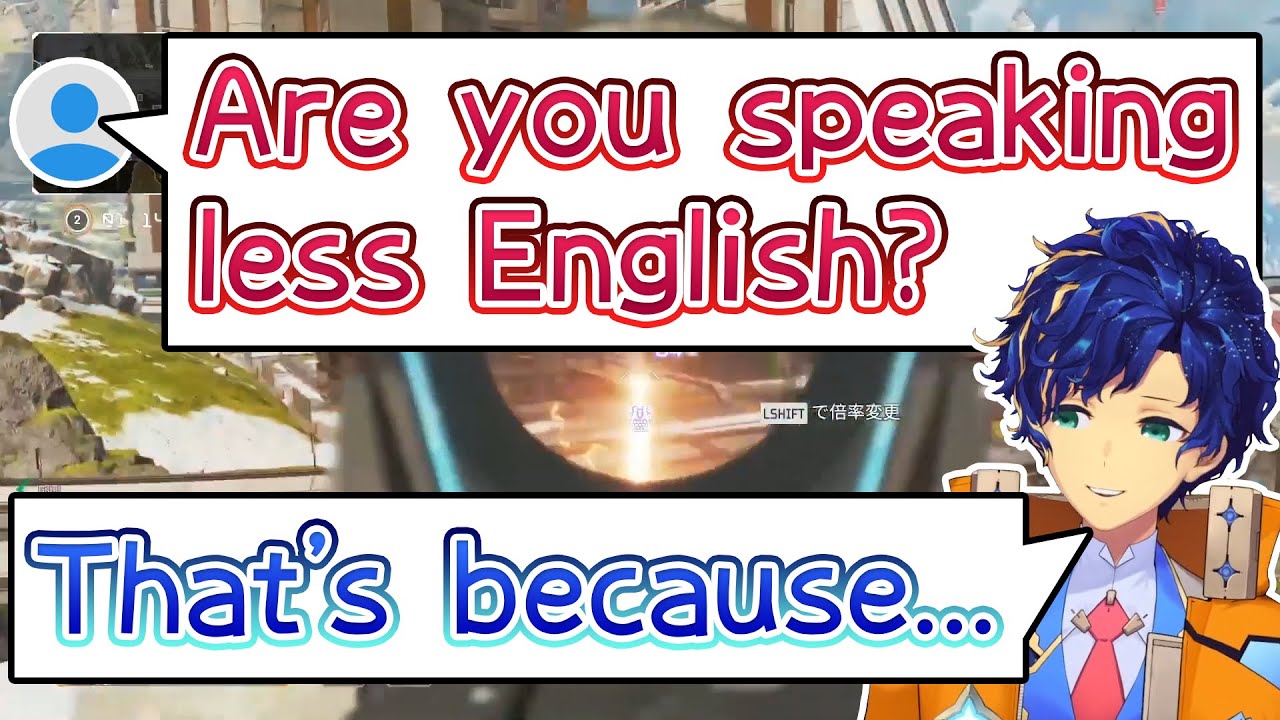 The reason of Astel talking less in English【holostars JP】【Eng Sub】