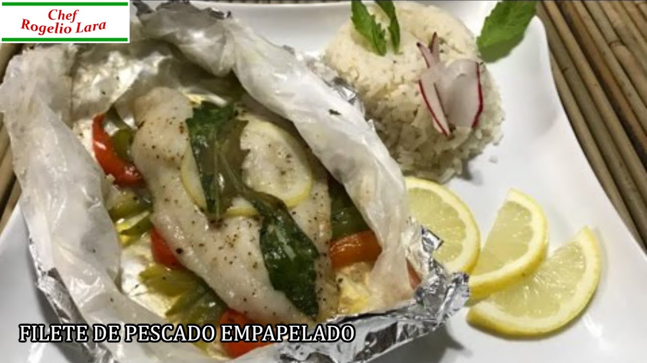 FILETE DE PESCADO EMPAPELADO, DELICIOSA RECETA!