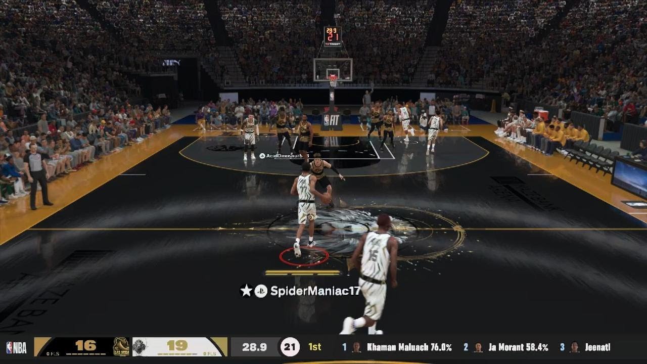 NBA 2K26 S28 Dalton's Vipers vs My Lions, added a sniper to my team