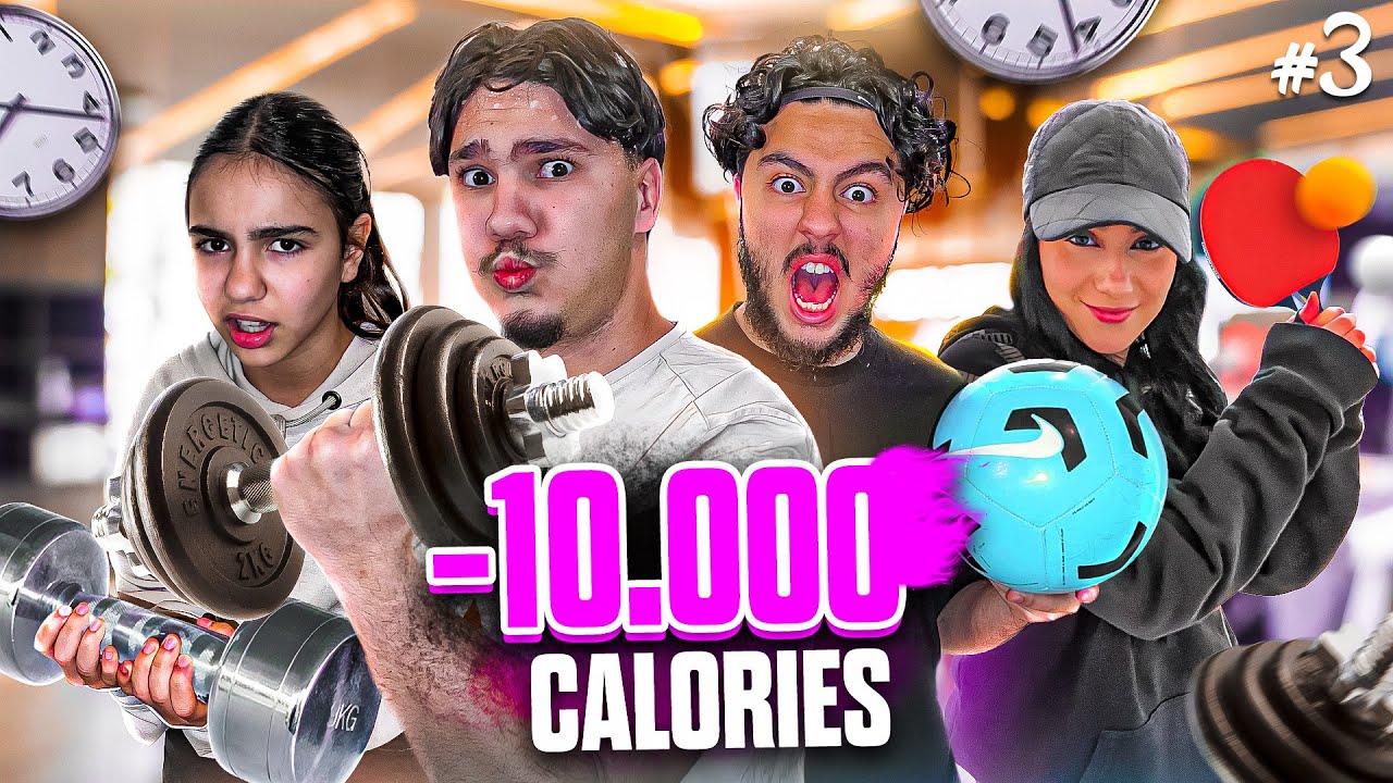 BRÛLER 10 000 CALORIES EN 24H PENDANT LE RAMADAN ! (on est complètement ko) #3